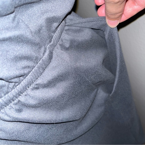 Zenana‎ Women’s Short Sleeve T-Shirt/Shorts Size Large Grey Romper - Picture 4 of 7